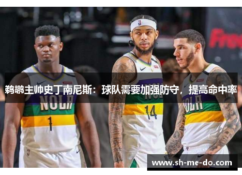 鹈鹕主帅史丁南尼斯：球队需要加强防守，提高命中率